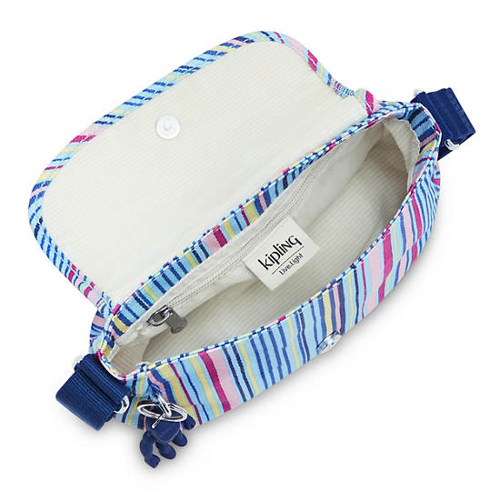 Bolsos Mini Kipling Sabian Classic Printed Crossbody Azules | MX 1340PJ